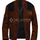 Illustration for article titled Blockbuster Movie Solo A Star Wars Story Brown Suede Leather Jacket for Mens New Fashion!em/em